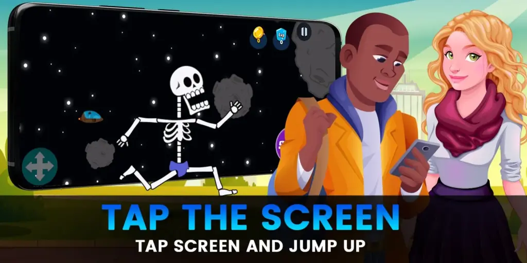 Tap the screen